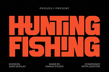 Hunting Fishing - Modern Display