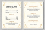 Funeral Program Template, a Stationery Template by ContestDesign (Thumbnail 4 of 4)