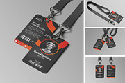 ID Badge Mockup, an Advertising Mockup by Hubzway (Thumbnail 1 of 5)
