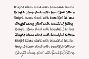 The Cut and Cursive Font Bundle 2, a Script Font by Sofia Skoog (Thumbnail 11 of 11)
