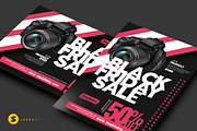 Black Friday Flyer, a Flyer Template by Saphari (Thumbnail 1 of 3)