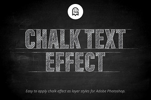 Chalk Text Effect