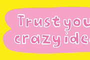 Yellow Day, a Handwritten Font by pizzadudedotdk (Thumbnail 4 of 8)