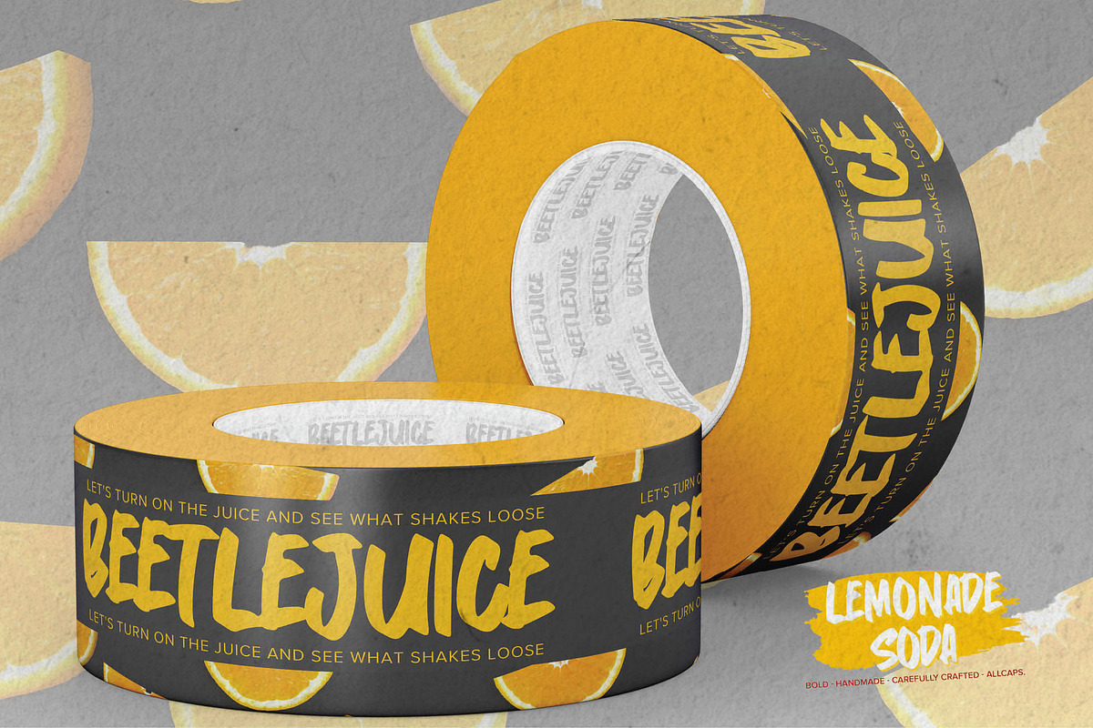 Lemonade Soda-Bold Handmade Carefull, a Font by Gassstype (Photo 3 of 8)