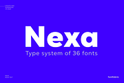 Nexa, a Sans Serif Font by Fontfabric (Thumbnail 1 of 12)