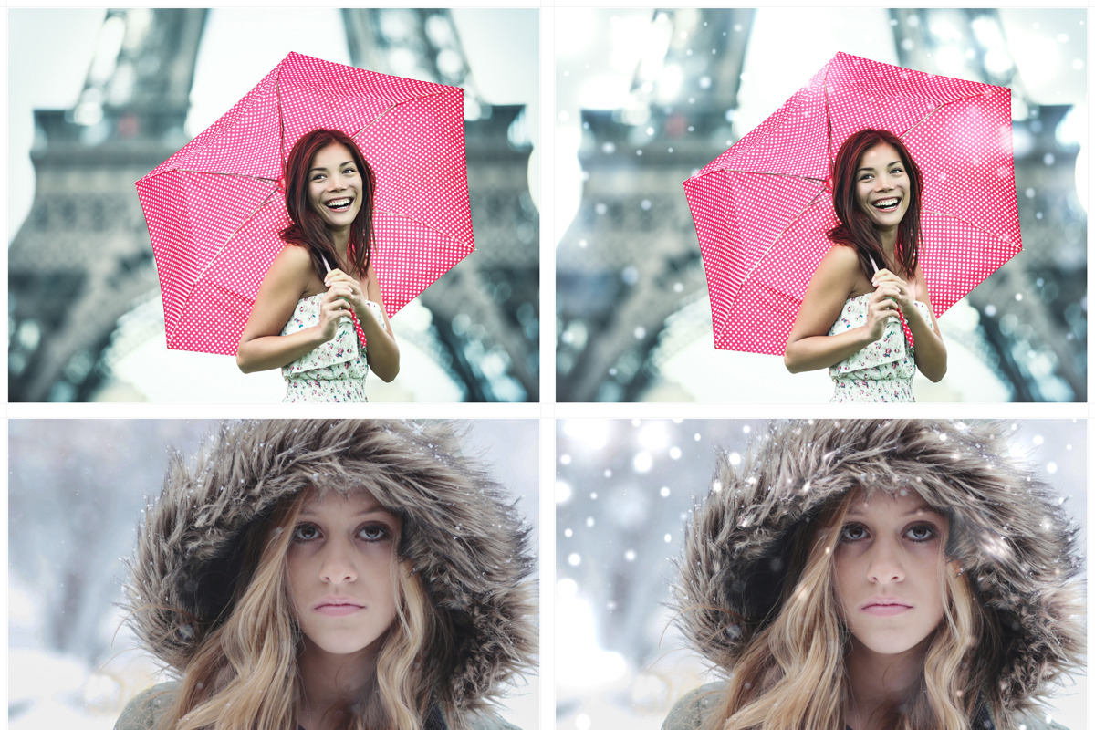 Snowflakes Lightroom Presets, a Preset Add-On by Pastel Presets (Photo 2 of 2)