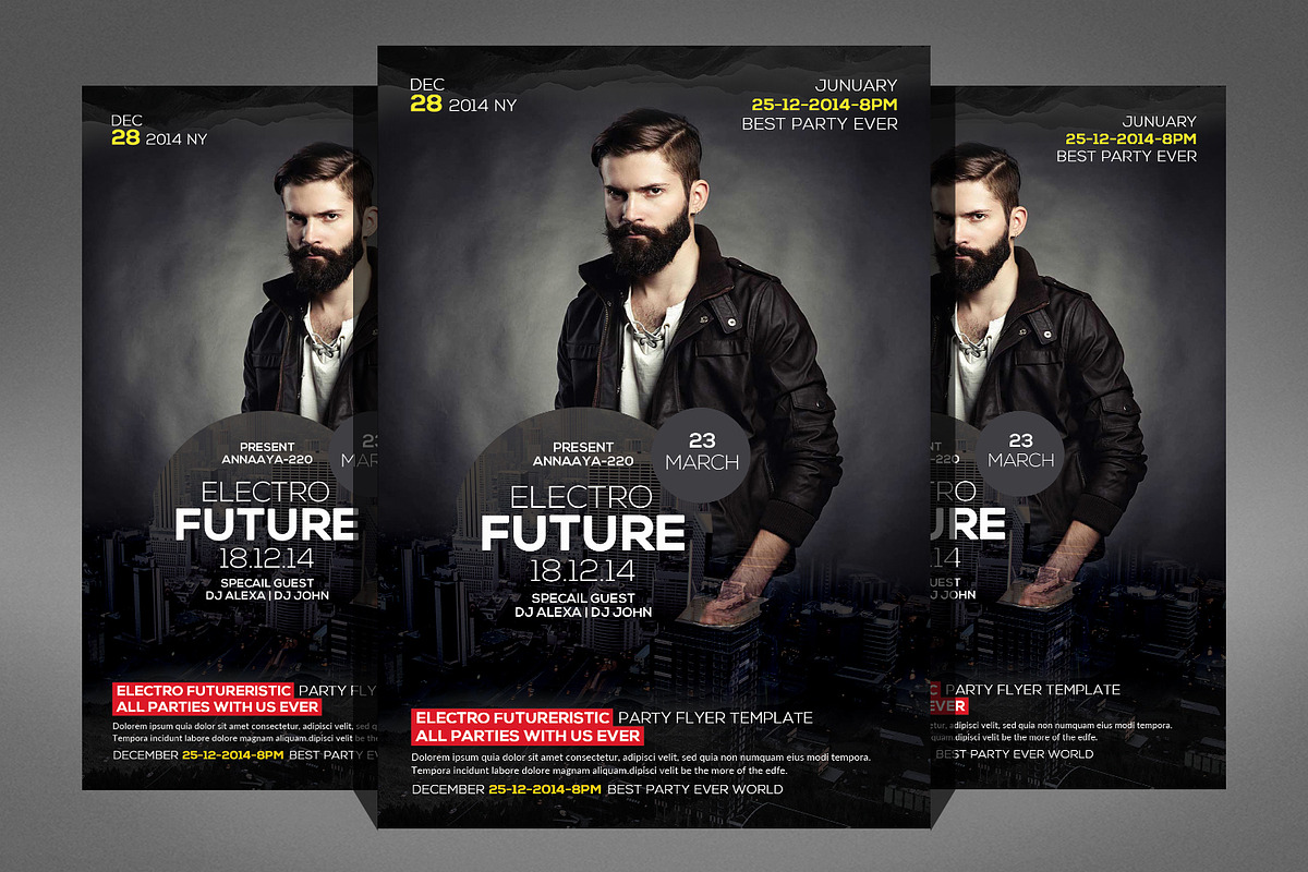 100 Party Flyer Bundle, a Flyer Template by Graphic Templates (Photo 61 of 101)