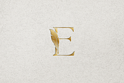 Luxury Letter E with Feather Logo, a Branding & Logo Template by Luxury Logos (Thumbnail 4 of 4)