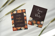 Floral wedding invitation cards set, a Decorative Illustration by Good Studio (Thumbnail 4 of 4)