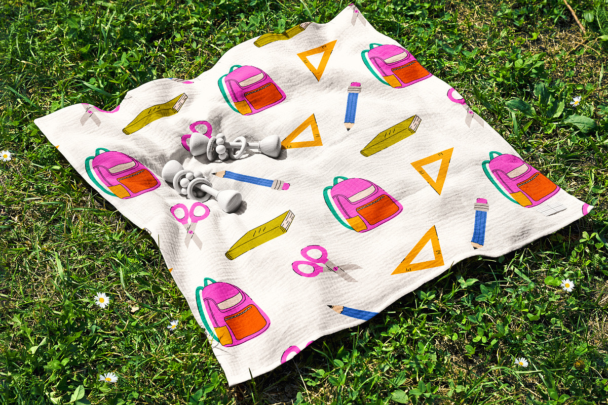 Back to School Pattern, a Pattern Graphic by Groovy Arts (Photo 4 of 5)