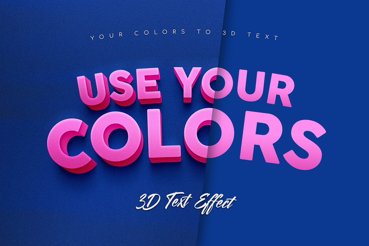 3D Text Effect, a Layer Style Add-On by Andrew Skoch Design (Photo 2 of 6)