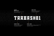 Slab font - Trabash Typeface, a Slab Serif Font by Missingfont.std (Thumbnail 2 of 8)