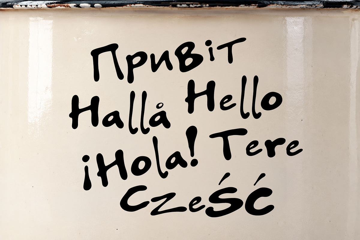 Hopscotch Ink Font, a Handwritten Font by Handmadefont (Photo 4 of 16)