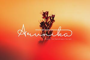 Arunika | Handwriting Font