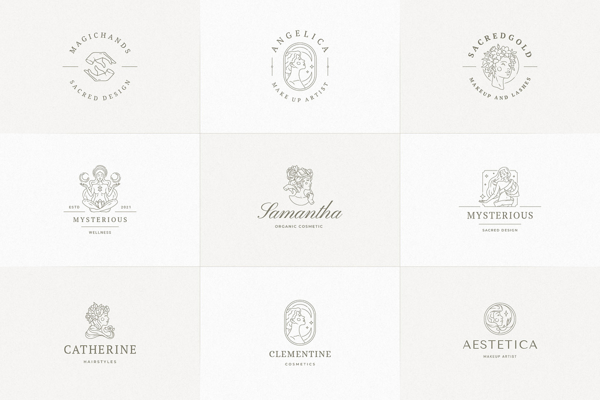 36 Elegant Logo Templates | Canva, a Branding & Logo Template by Vasya Kobelev (Photo 7 of 10)