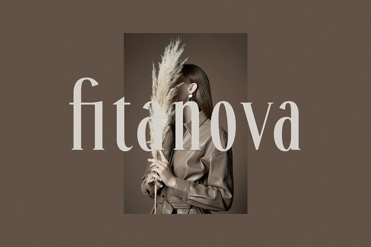 Fitanova || Classy Serif, a Serif Font by BrandSemut (Photo 1 of 10)