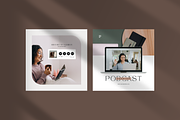 Podcast Canva Instagram Post, a Social Media Template by Angkalimabelas (Thumbnail 4 of 8)