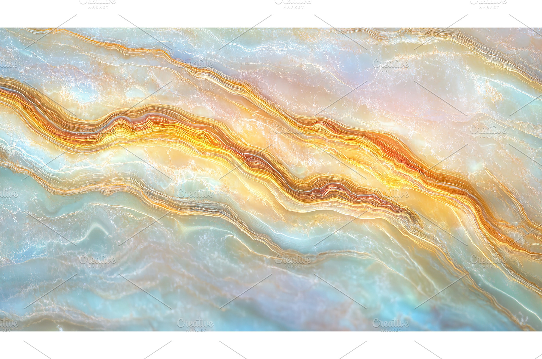 Abstract gold marble texture with, an Abstract Photo by Lermont51