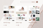 WIX Website Template Isabella, a Wix Template by Brand & Palms (Thumbnail 4 of 6)