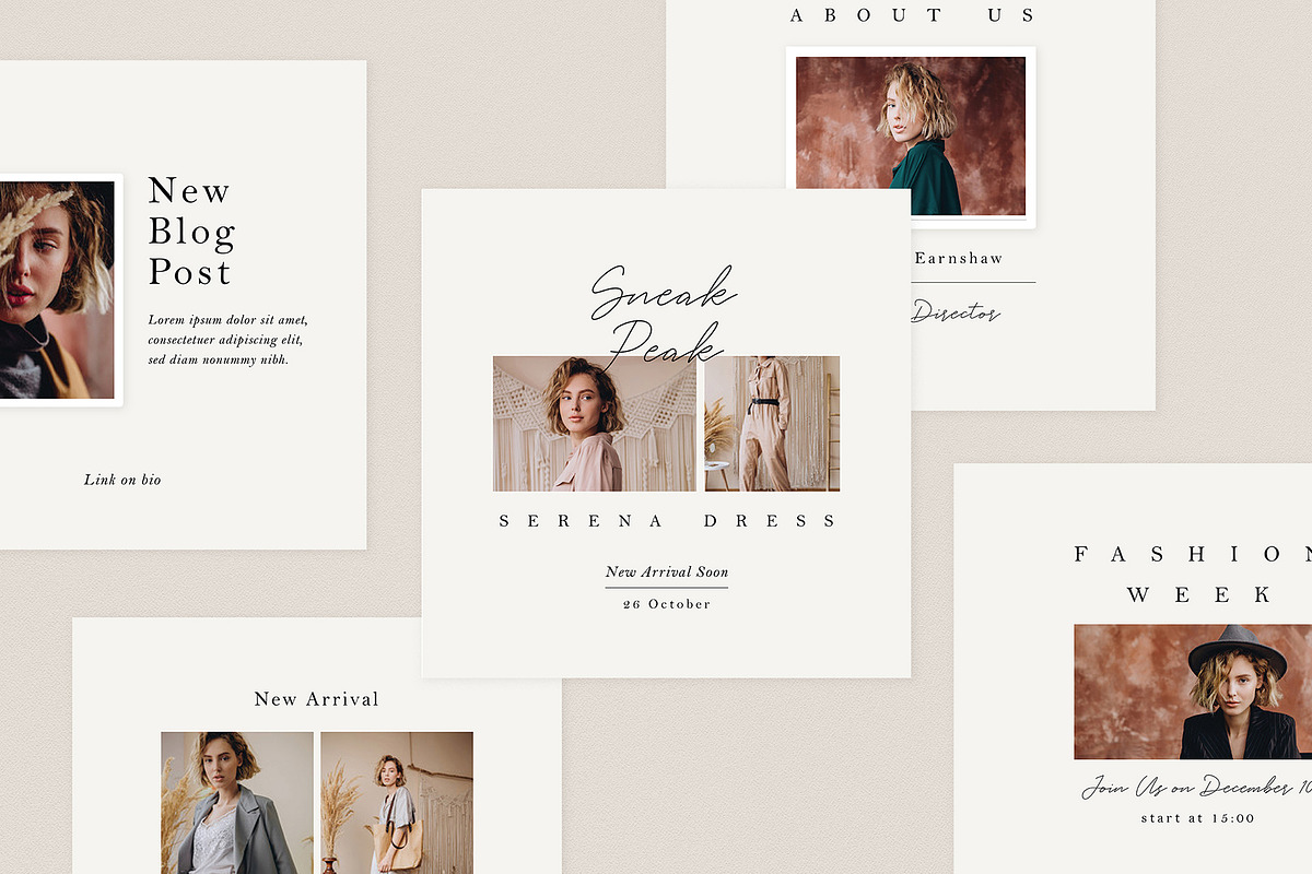 Minimalista - Social Media Pack, a Social Media Template by Vynetta (Photo 2 of 10)
