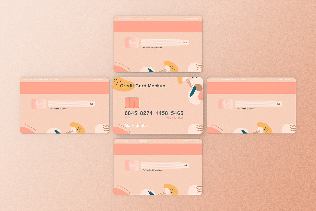 Credit Card Mockups Set | 51 PSD, a Print Template by ExplicitConcepts (Photo 21 of 51)