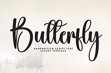 Butterfly | Script Font