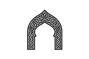 Islamic Arch Window Vector Bundle, an Illustration by yasushie (Thumbnail 47 of 51)