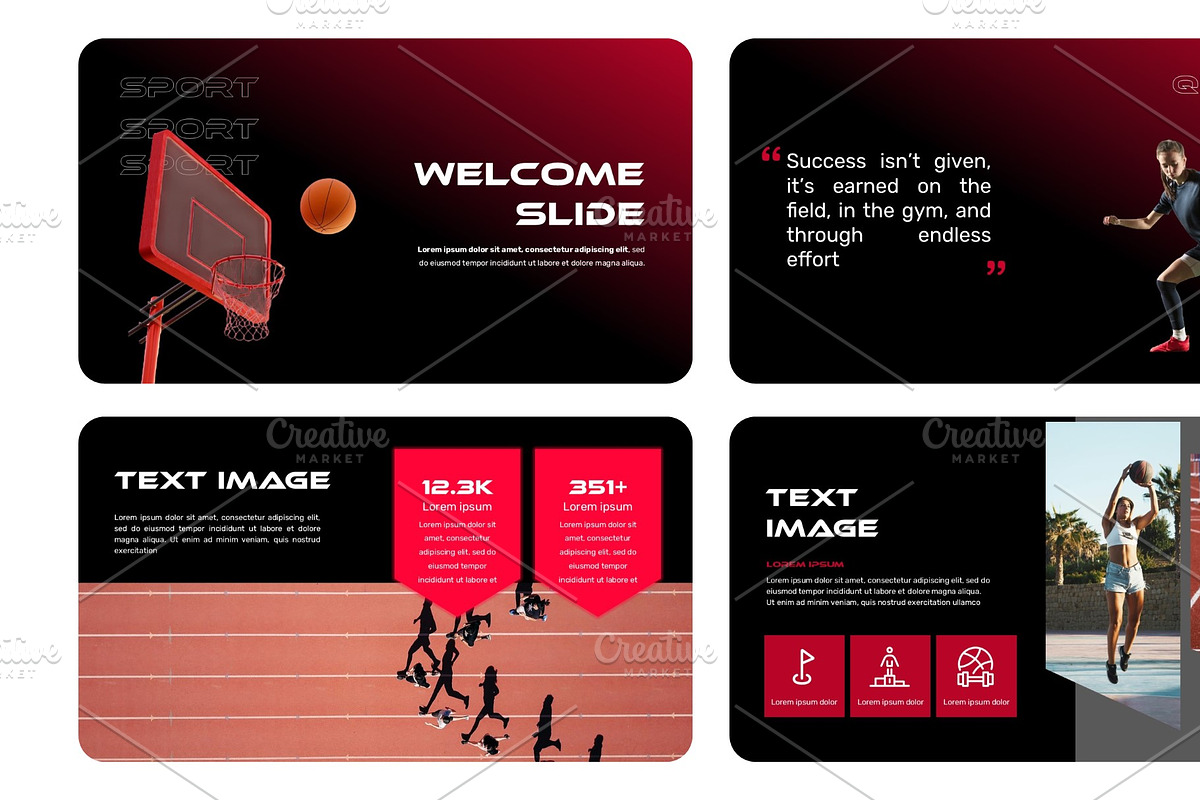 Sporty Presentation, a Presentation Template by Interpitch (Photo 2 of 8)