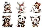 Adorable Animal World Clipart, an Illustration by Daily.Designs (Thumbnail 3 of 5)
