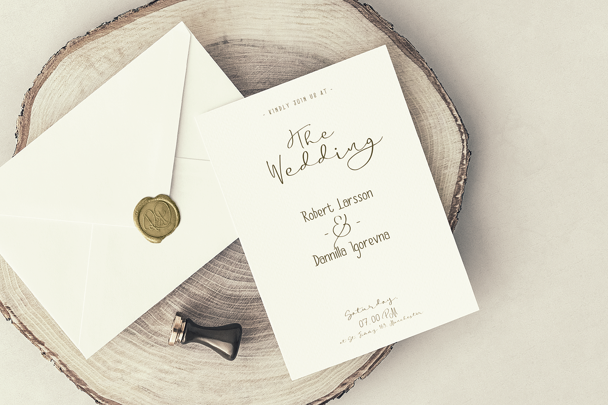 Boulevard - Handwritten Font Duo preview 7
