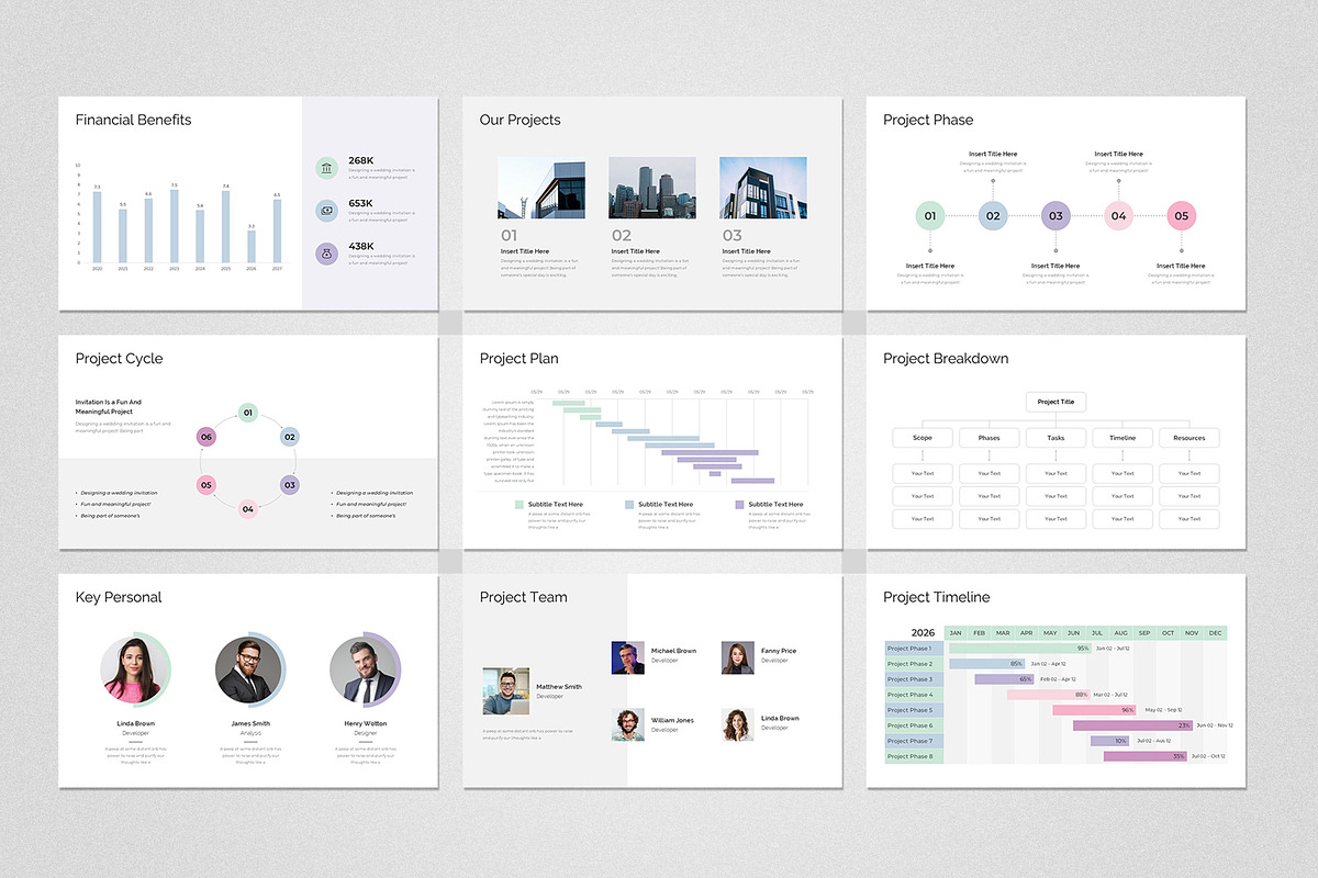 Project Proposal PowerPoint, a Presentation Template by Design Vault (Photo 7 of 9)