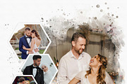 Watercolor Memory Photo Template, an Action Add-On by MRI STUDIO (Thumbnail 8 of 10)
