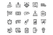 Market and Economy Icons, a Solid Icon by Vector Portal (Thumbnail 5 of 6)