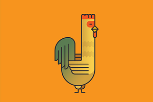Simply Animals / Rooster