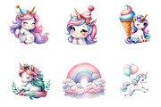 Unicorn Clipart, an Illustration by CreationArt (Thumbnail 5 of 6)