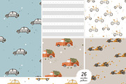 Cars Kids Collection, a Transportation Illustration by tatiletters (Thumbnail 7 of 10)