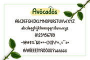 Avocados, a Script Font by Kang1993 (Thumbnail 4 of 8)