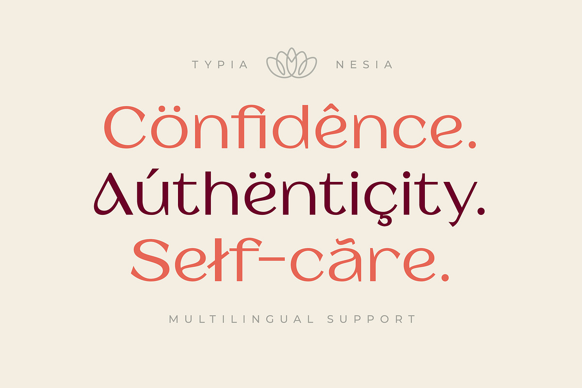 Barium - Luxury Elegant Beauty Sans, a Sans Serif Font by Typia Nesia (Photo 2 of 11)