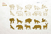 Animal Vintage Badges - Hand Drawn, a Branding & Logo Template by uyo66 (Thumbnail 6 of 9)