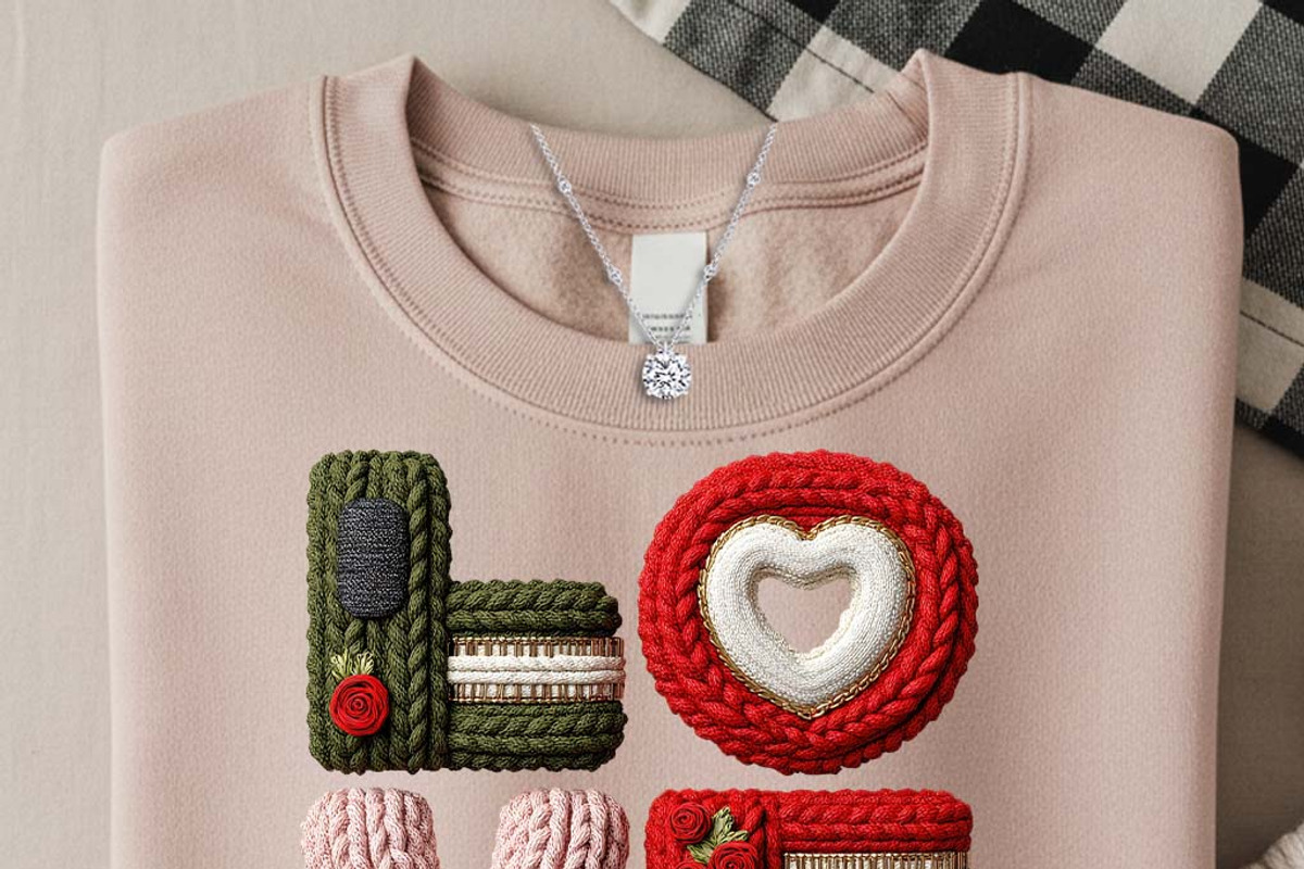 Valentine Crochet PNG Bundle, a Graphic by one-touch (Photo 11 of 24)