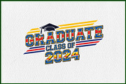 10 Class Of 2024 Graduation SVG, an Education Illustration by Artivon (Thumbnail 3 of 4)