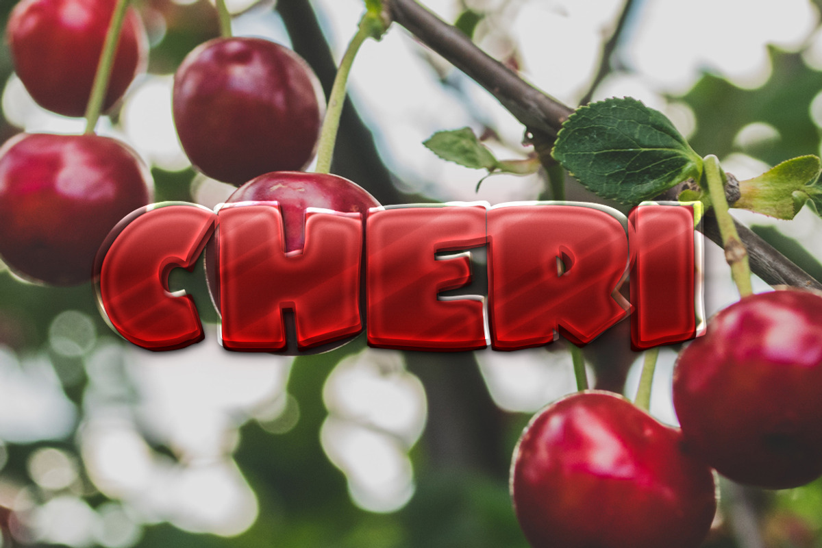 3D Fruit Text Styles for Photoshop, a Layer Style Add-On by Creativenauts (Photo 6 of 6)