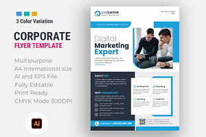 Corporate Flyer Template Design