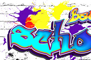 Graffiti Text Effect Back To School