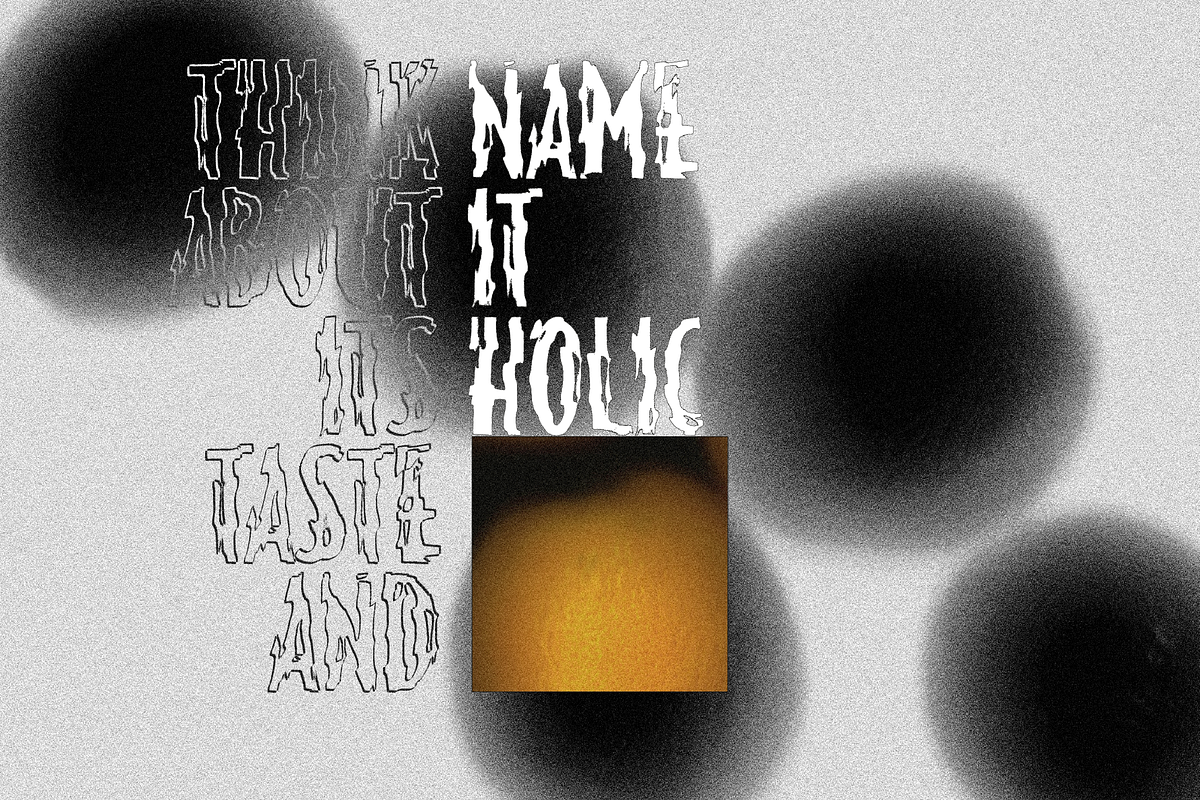 HOLIC Experiment, a Sans Serif Font by HOLIC_Tank (Photo 6 of 10)