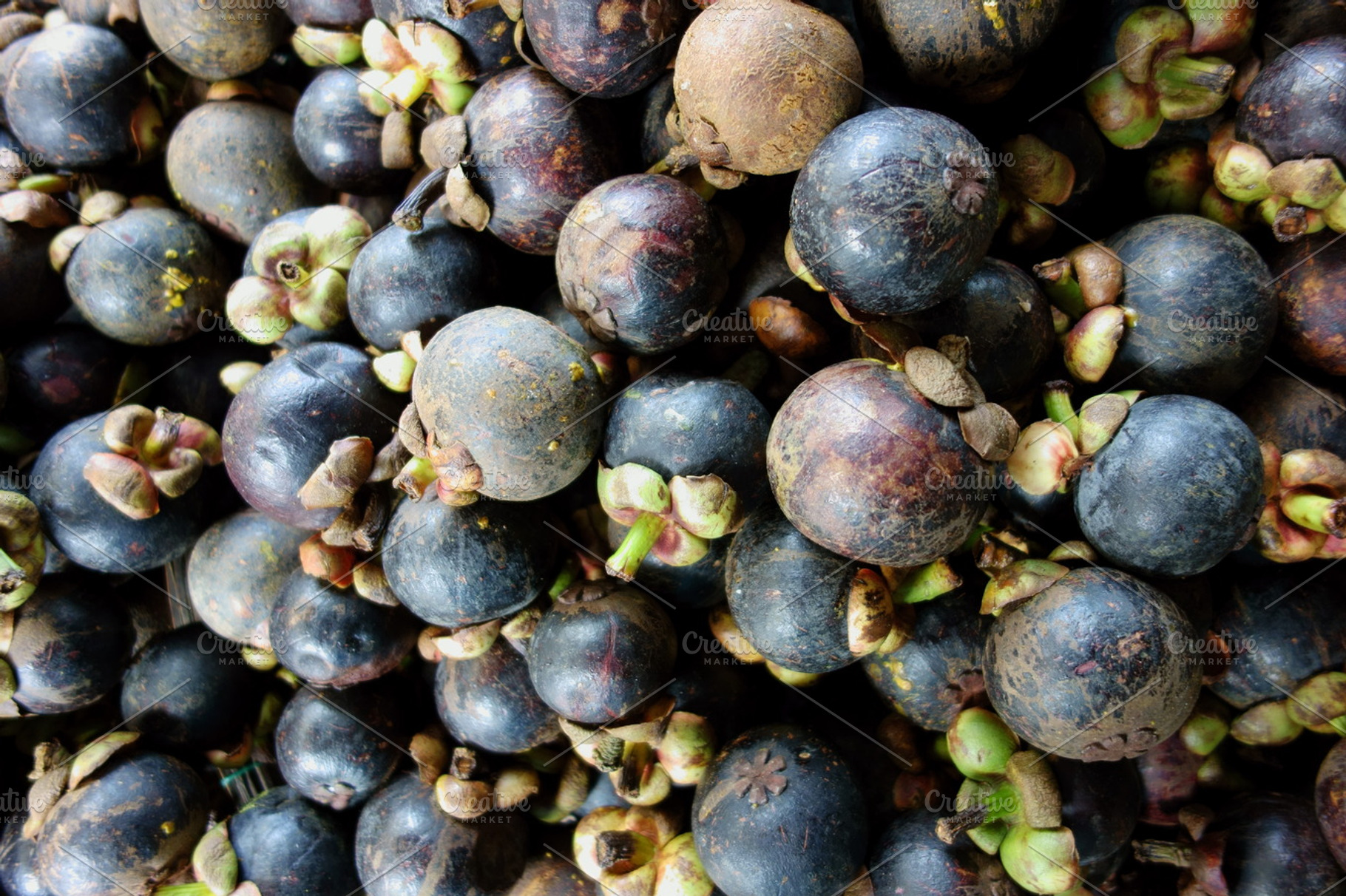 Purple Mangosteens