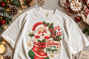 Santa Christmas PNG Bundle 12 pics, a Decorative Illustration by ElDesignState (Thumbnail 7 of 15)