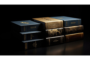 limited book box set ai generated, an Arts & Entertainment Photo by pikepicture