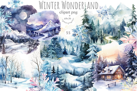 Winter Wonderland, a Seasonal Illustration by TheCuteShop