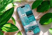 Minimalist Smartphone Mockup Kit, an iPhone Mockup by oxy_gen (Thumbnail 7 of 7)
